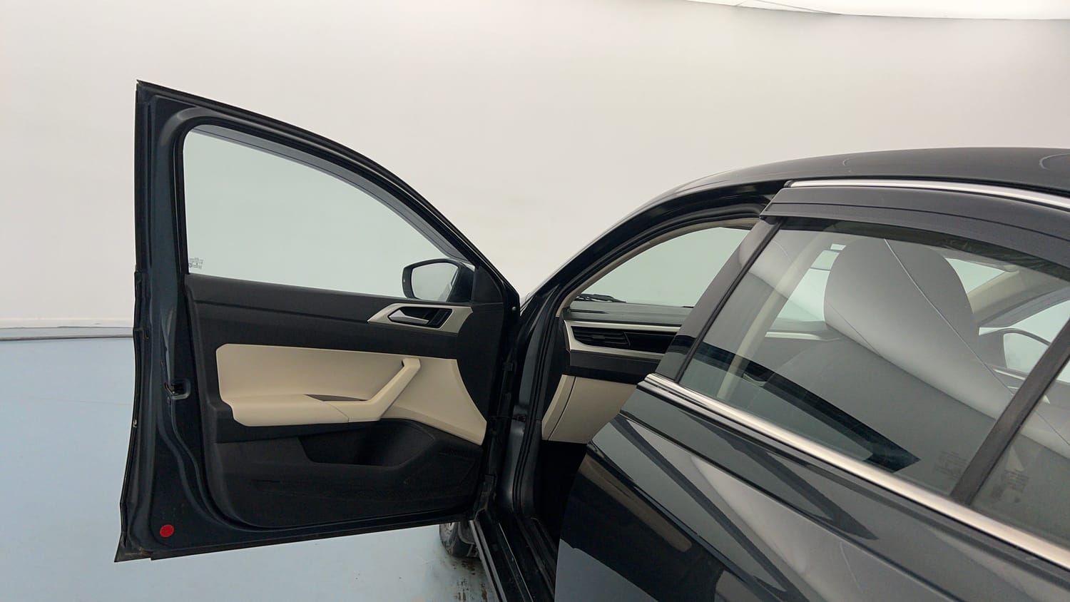 Used 2023 Volkswagen Virtus Topline 1.0 TSI MT Petrol Manual interior LEFT FRONT DOOR OPEN VIEW