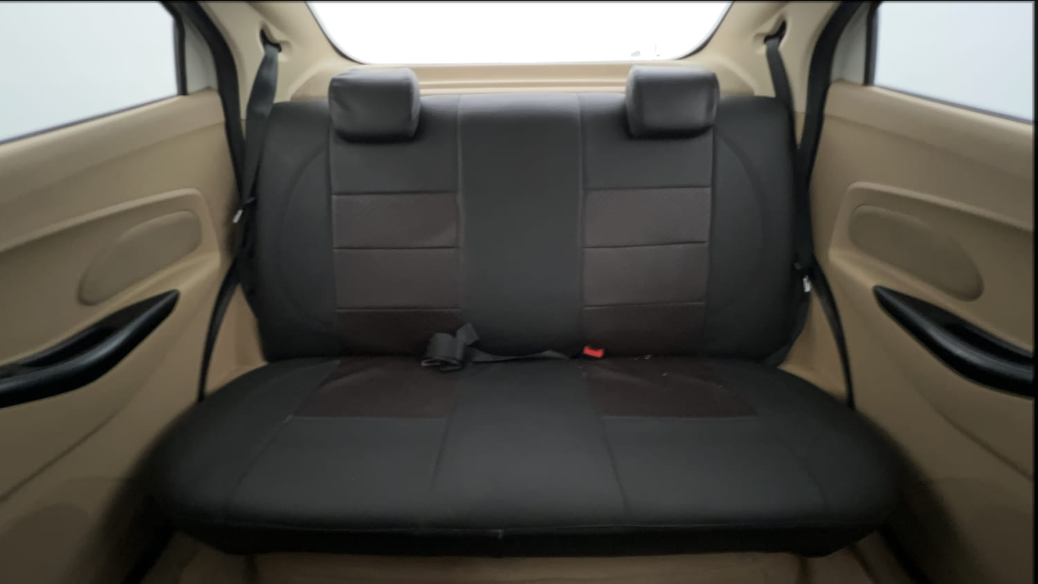 Used 2020 Ford Figo Aspire Titanium 1.2 Ti-VCT Petrol Manual interior REAR SEAT CONDITION VIEW