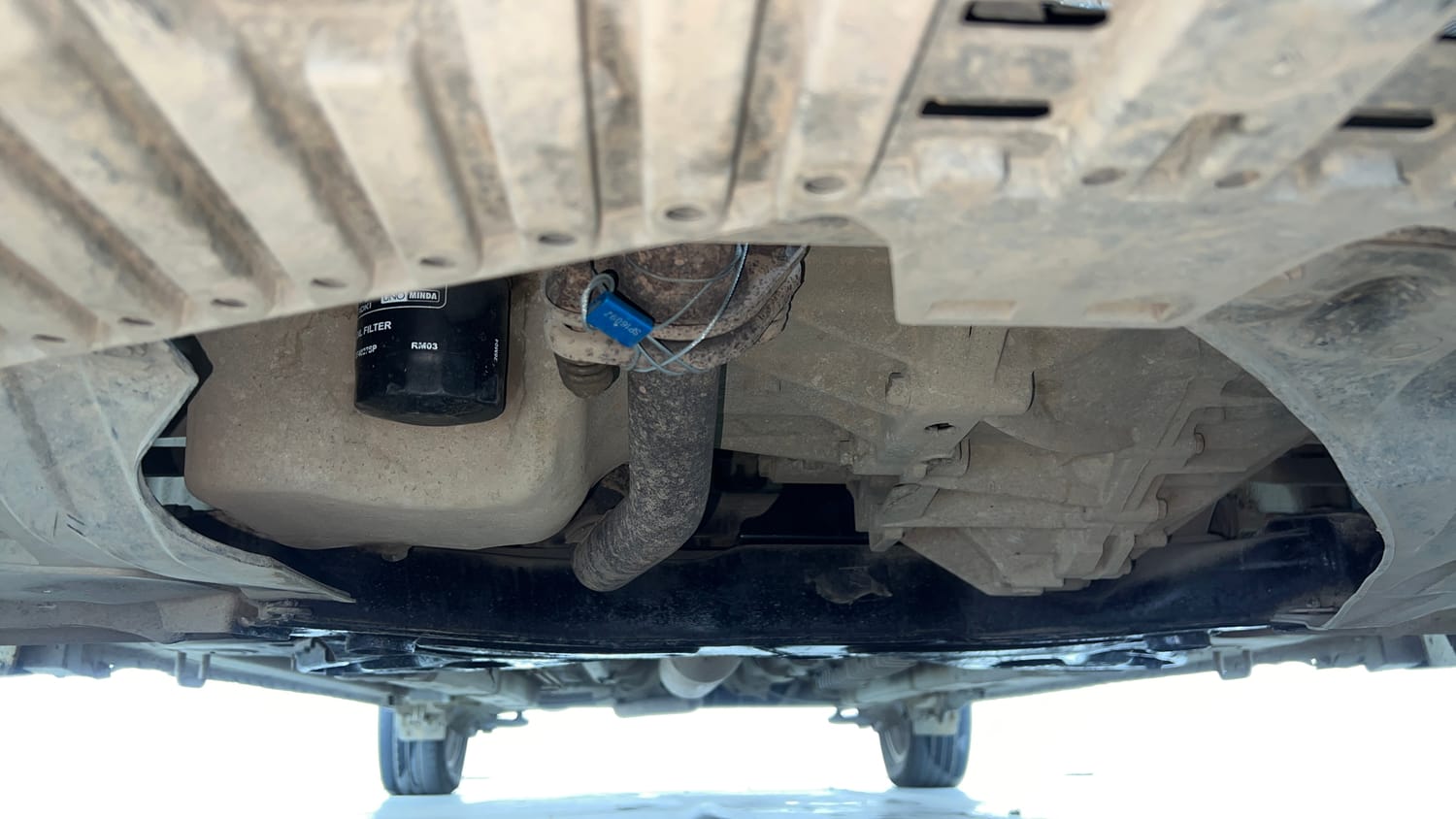 Used 2022 Maruti Suzuki Ciaz Zeta 1.5 Petrol Manual extra FRONT LEFT UNDERBODY VIEW