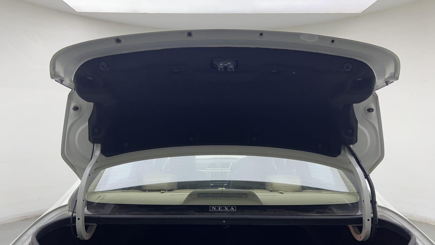 Used 2022 Maruti Suzuki Ciaz Zeta 1.5 Petrol Manual interior DICKY DOOR OPEN VIEW