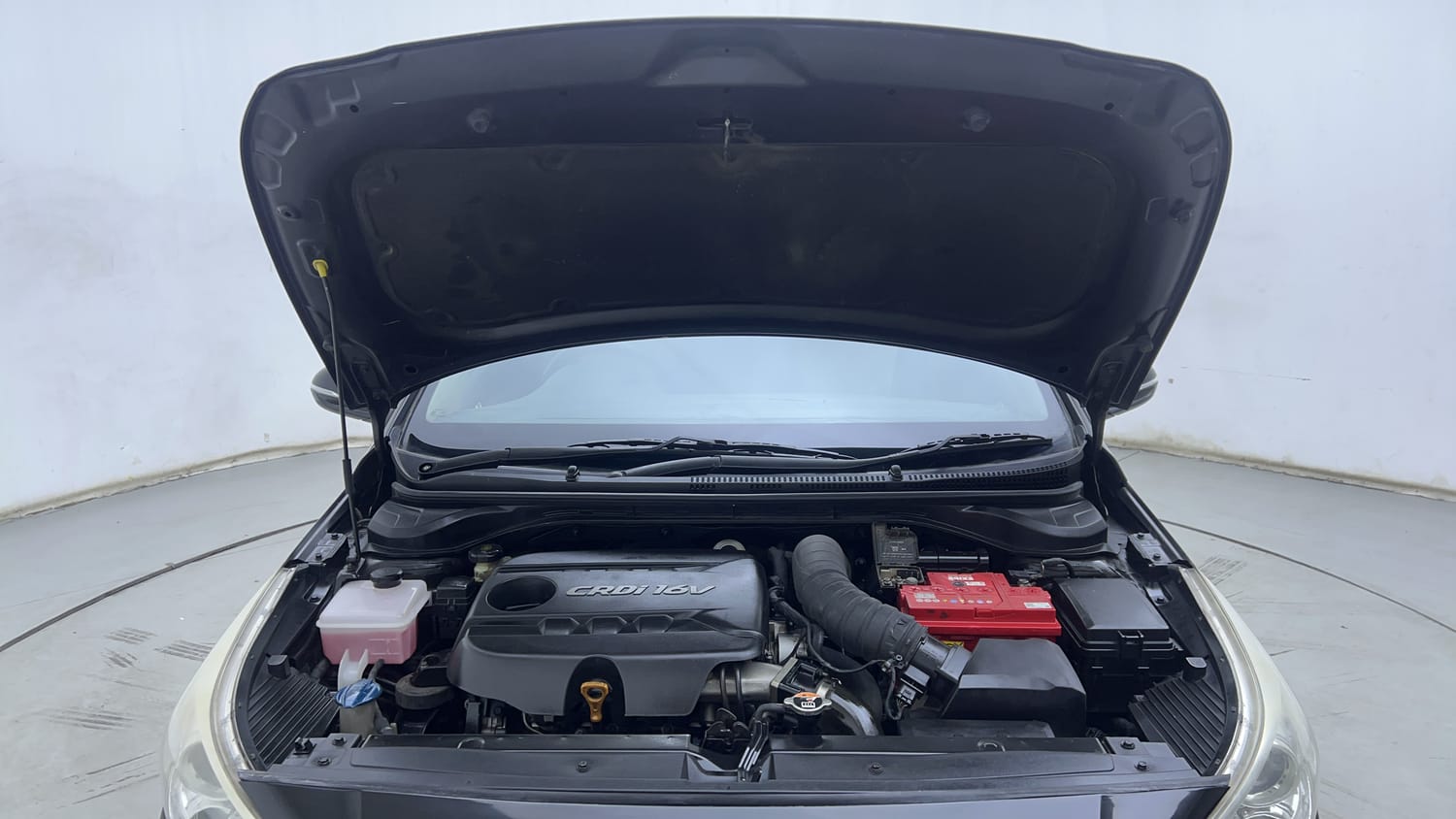 Used 2018 Hyundai Verna SX Plus 1.6 CRDi AT Diesel Automatic engine ENGINE & BONNET OPEN FRONT VIEW