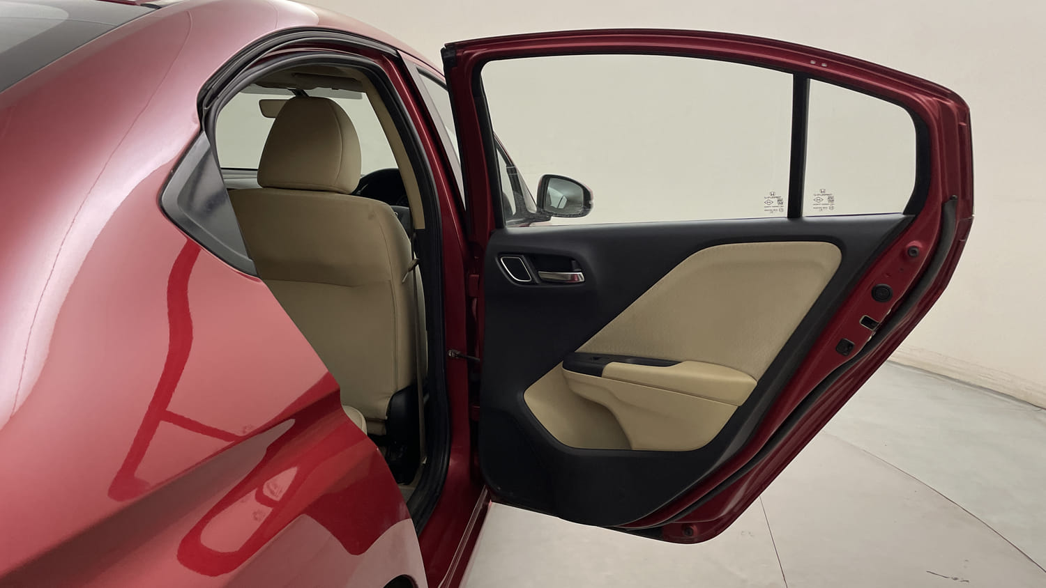 Used 2019 Honda City VX Diesel Diesel Manual interior RIGHT REAR DOOR OPEN VIEW