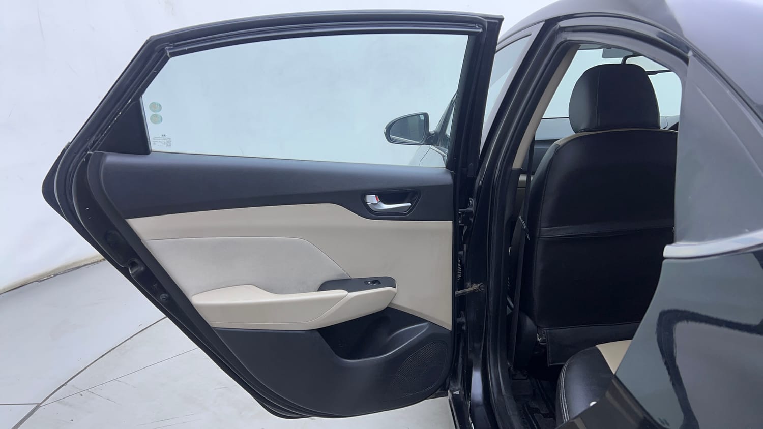Used 2018 Hyundai Verna SX Plus 1.6 CRDi AT Diesel Automatic interior LEFT REAR DOOR OPEN VIEW