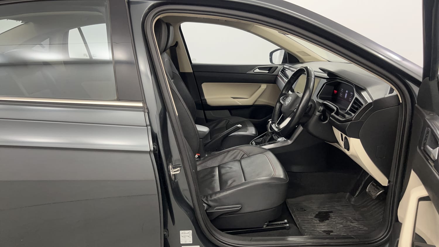 Used 2022 Volkswagen Virtus GT Plus 1.5 TSI EVO DSG Petrol Automatic interior RIGHT SIDE FRONT DOOR CABIN VIEW