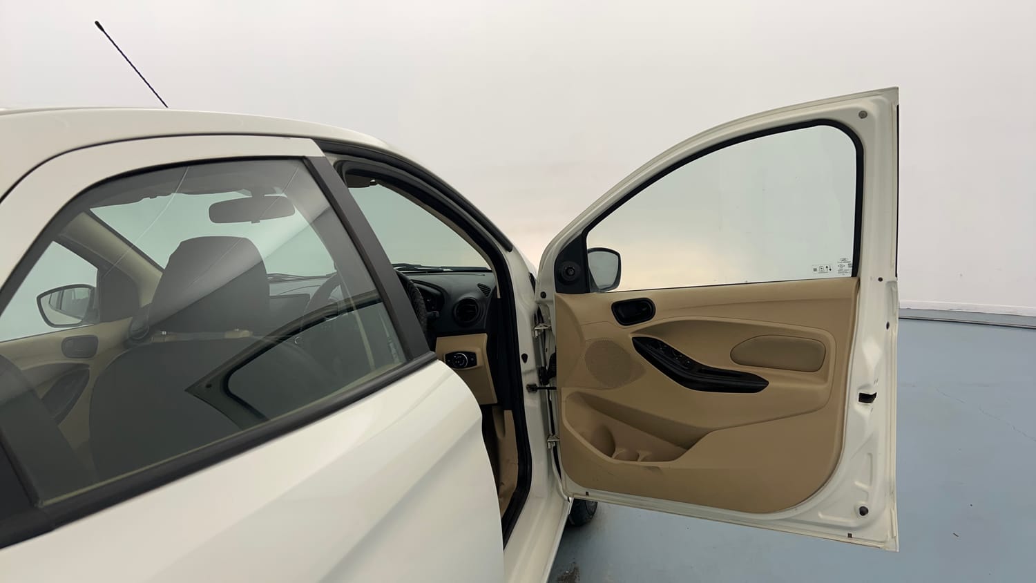 Used 2020 Ford Figo Aspire Titanium 1.2 Ti-VCT Petrol Manual interior RIGHT FRONT DOOR OPEN VIEW