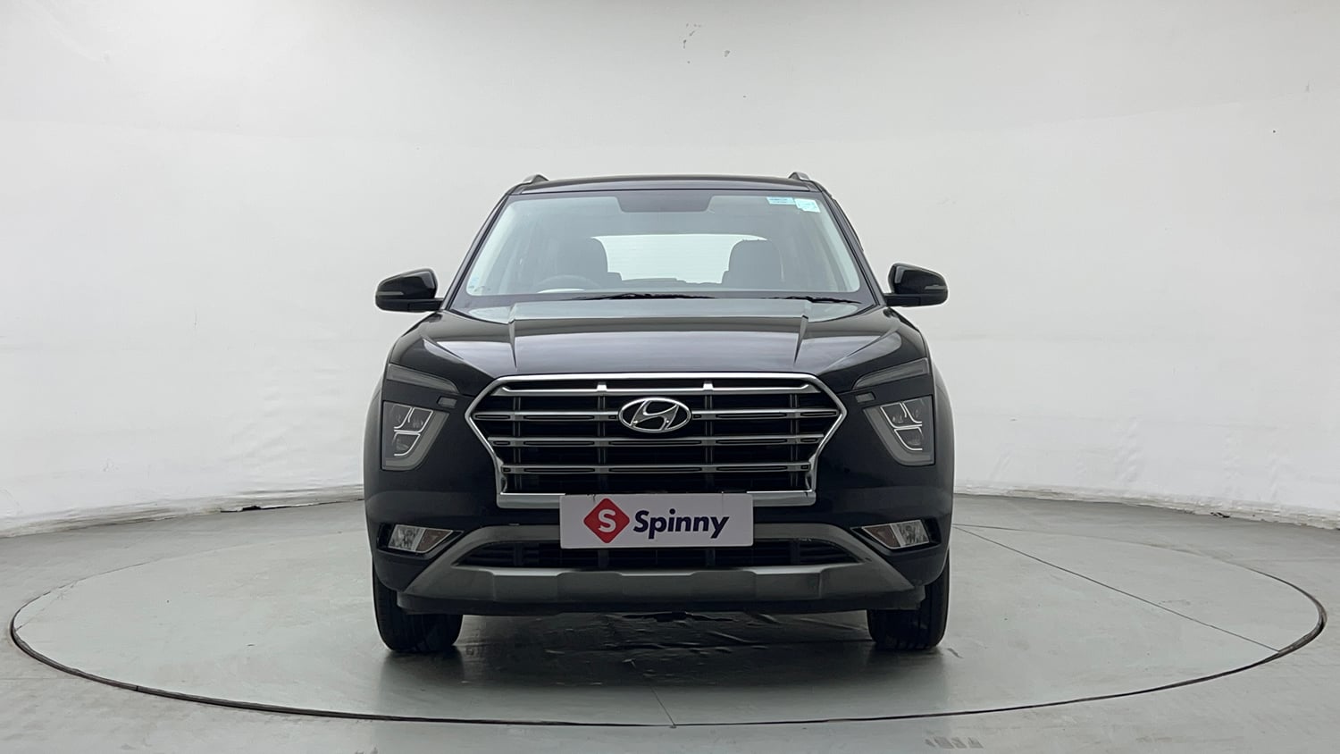 Used 2023 Hyundai Creta SX (O) 1.5 Petrol IVT Petrol Automatic exterior FRONT VIEW