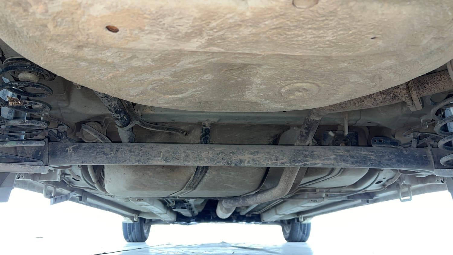Used 2022 Maruti Suzuki Ciaz Zeta 1.5 Petrol Manual extra REAR UNDERBODY VIEW (TAKEN FROM REAR)