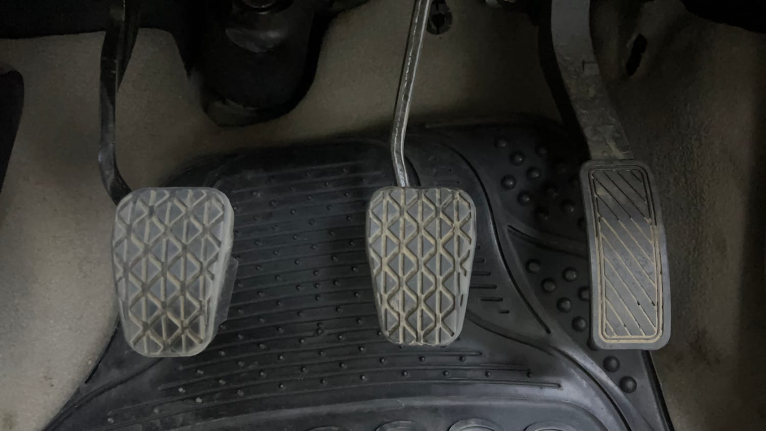 Used 2019 Ford Figo Aspire Titanium Plus 1.2 Ti-VCT Petrol Manual interior PEDALS VIEW