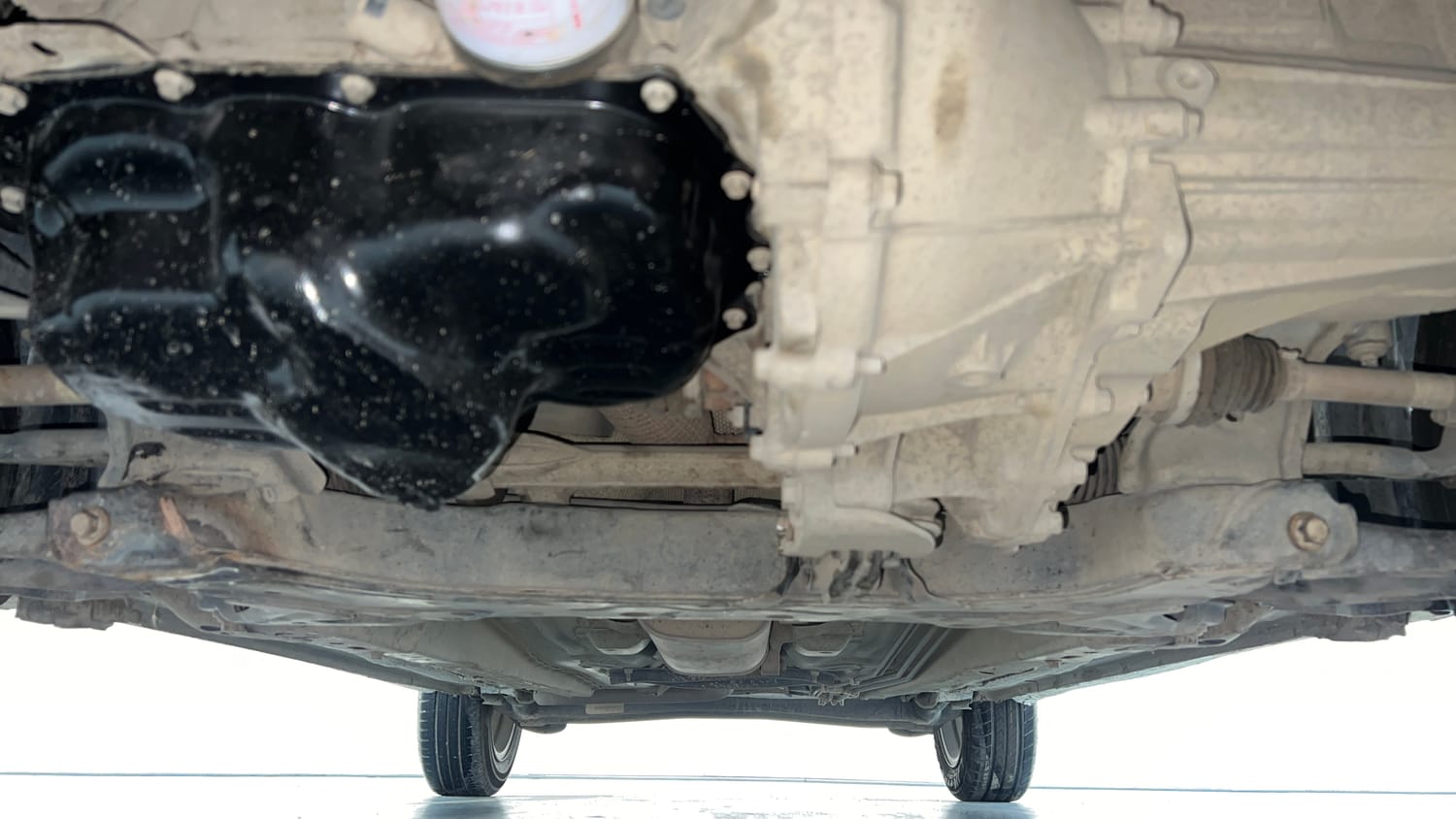 Used 2020 Ford Figo Aspire Titanium 1.2 Ti-VCT Petrol Manual extra FRONT LEFT UNDERBODY VIEW