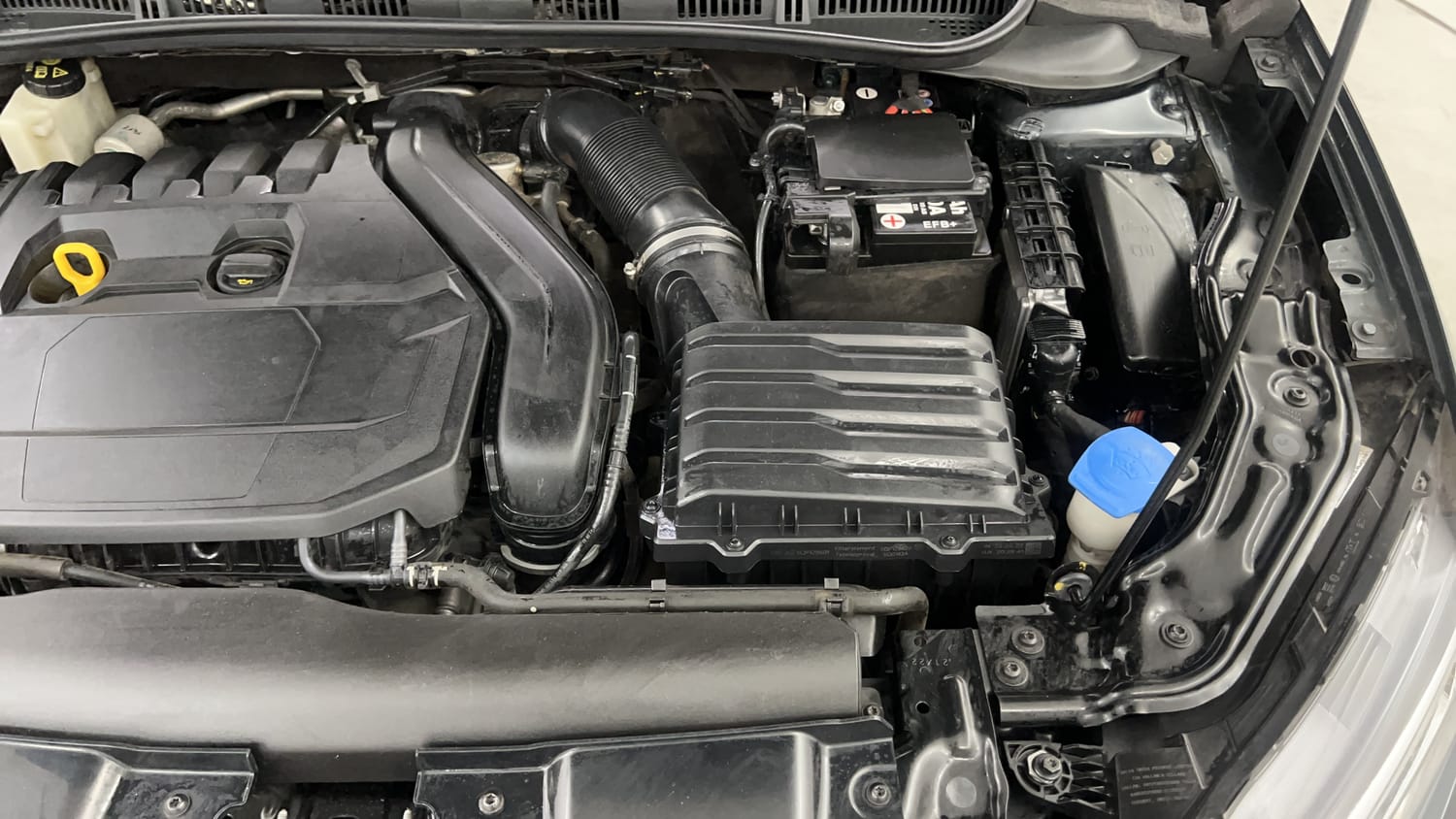 Used 2022 Volkswagen Virtus GT Plus 1.5 TSI EVO DSG Petrol Automatic engine ENGINE LEFT SIDE VIEW
