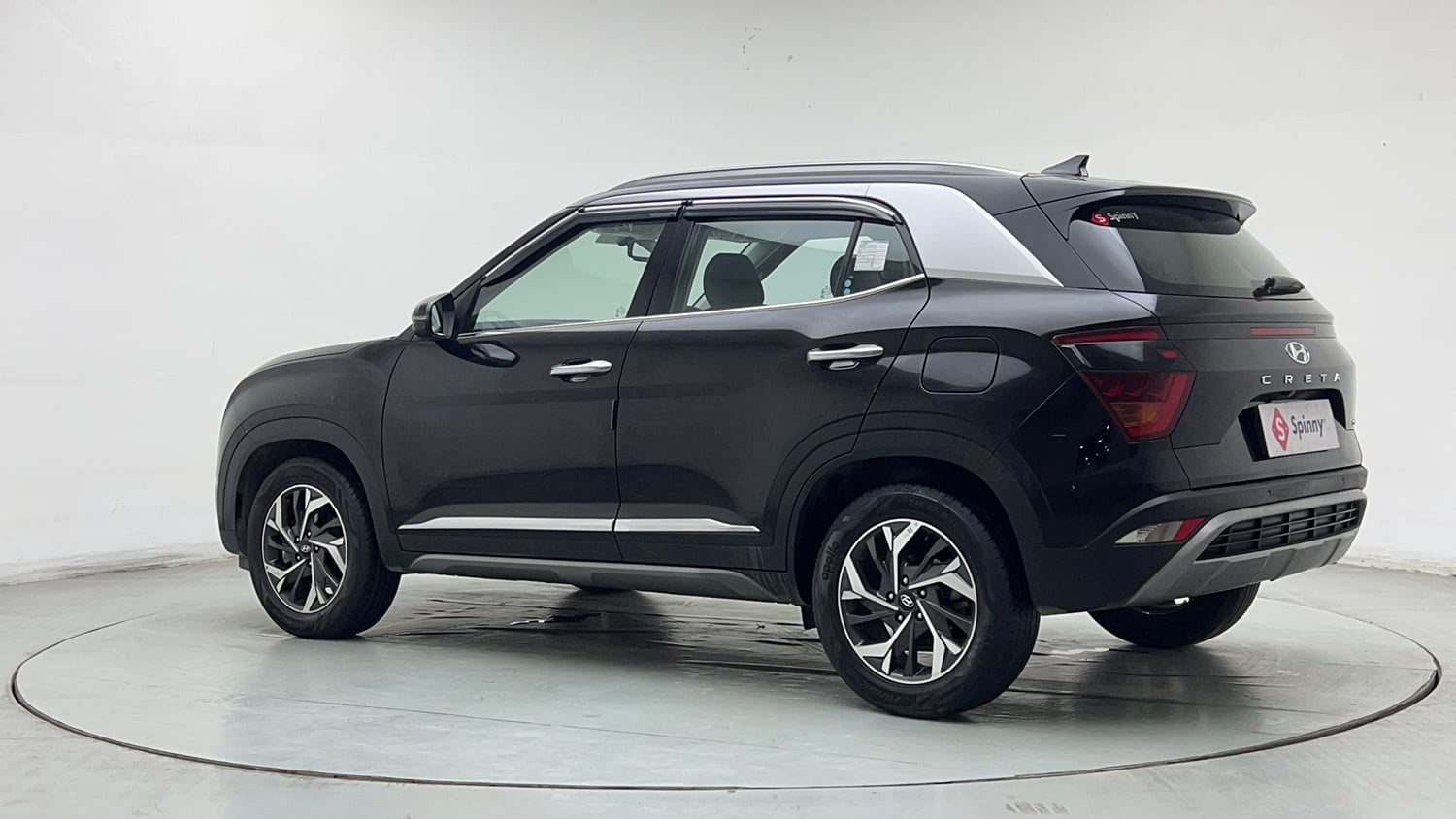 Used 2023 Hyundai Creta SX (O) 1.5 Petrol IVT Petrol Automatic exterior LEFT REAR CORNER VIEW
