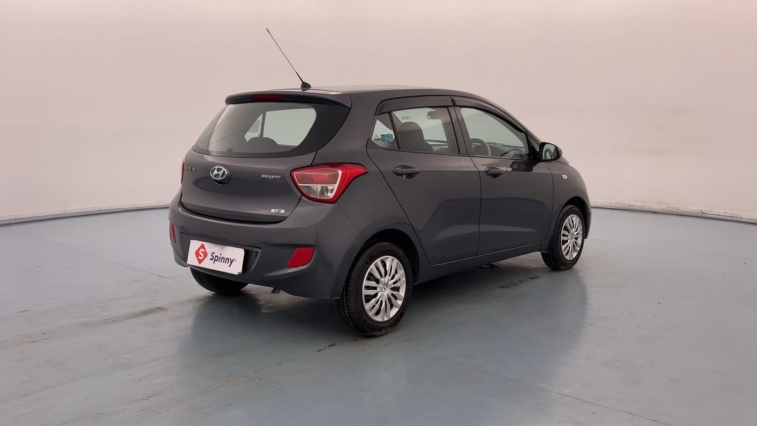 Used 2014 Hyundai Grand i10 Magna 1.2 Kappa VTVT Petrol Manual exterior RIGHT REAR CORNER VIEW
