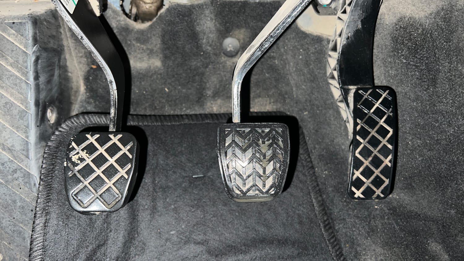 Used 2023 Volkswagen Virtus Topline 1.0 TSI MT Petrol Manual interior PEDALS VIEW