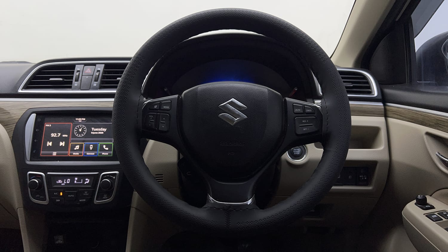 Used 2022 Maruti Suzuki Ciaz Zeta 1.5 Petrol Manual interior STEERING VIEW