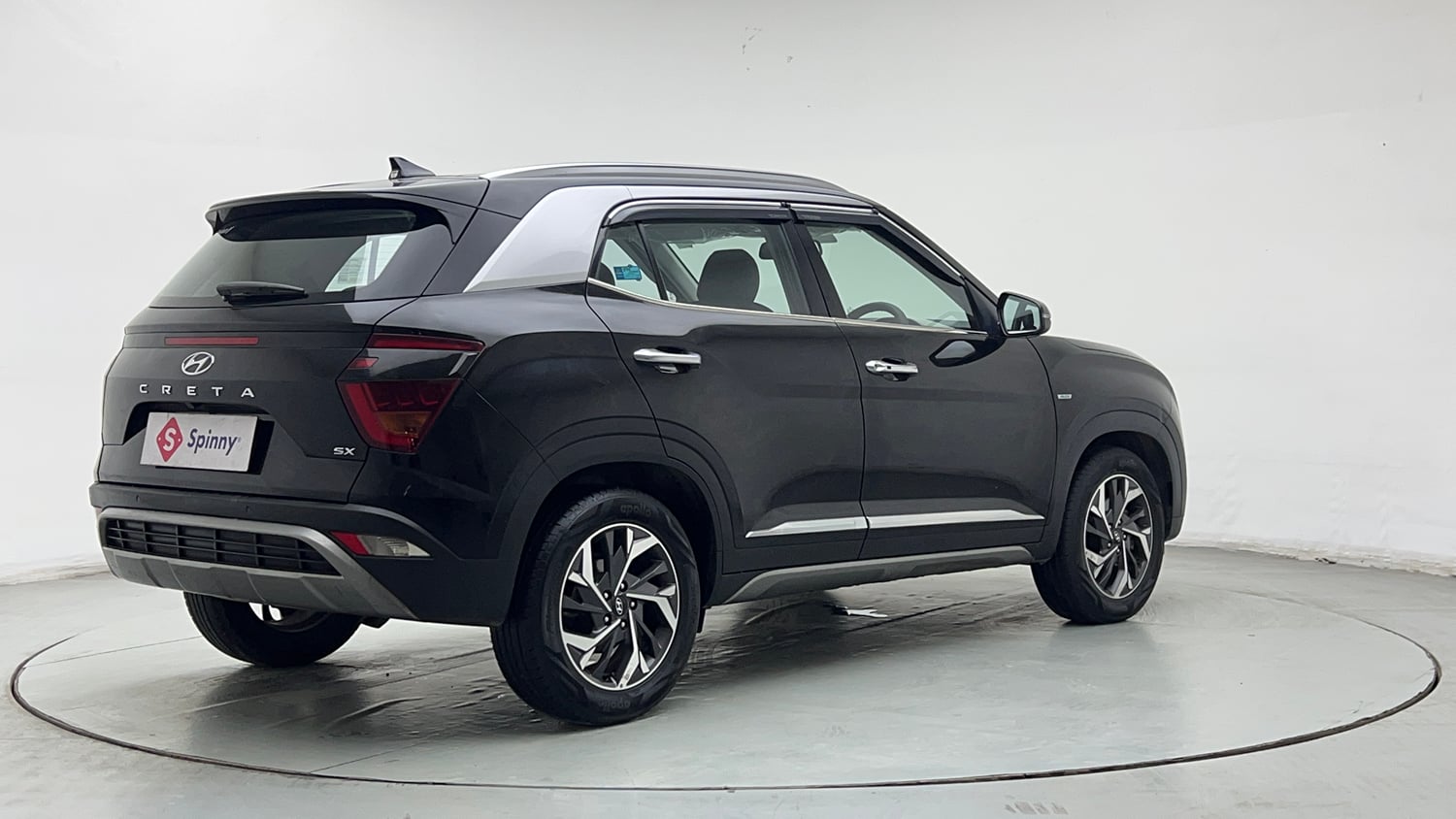 Used 2023 Hyundai Creta SX (O) 1.5 Petrol IVT Petrol Automatic exterior RIGHT REAR CORNER VIEW
