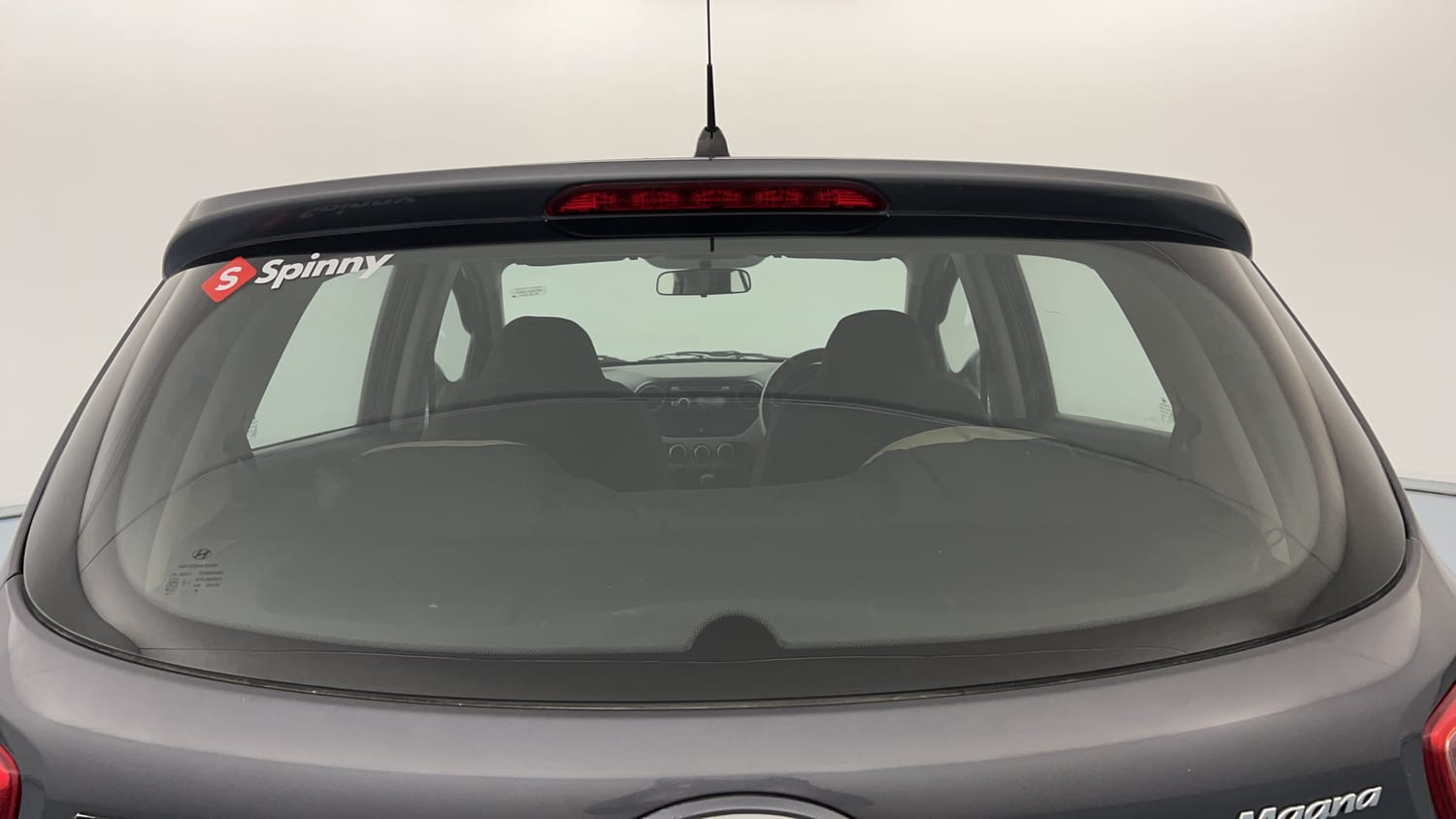 Used 2014 Hyundai Grand i10 Magna 1.2 Kappa VTVT Petrol Manual exterior BACK WINDSHIELD VIEW