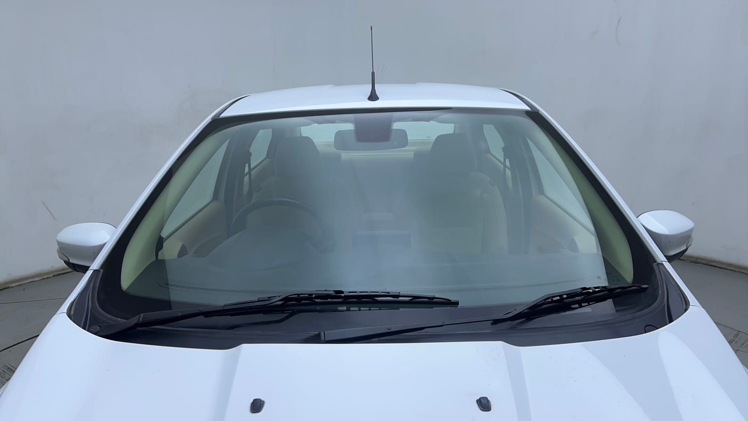 Used 2019 Ford Figo Aspire Titanium Plus 1.2 Ti-VCT Petrol Manual exterior FRONT WINDSHIELD VIEW
