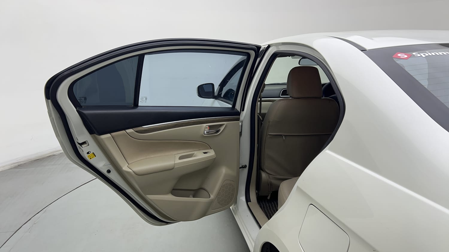 Used 2022 Maruti Suzuki Ciaz Zeta 1.5 Petrol Manual interior LEFT REAR DOOR OPEN VIEW