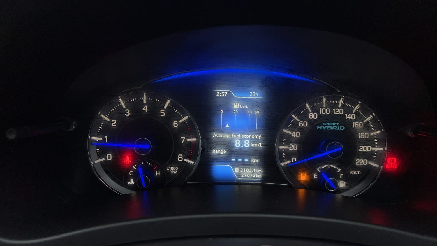 Used 2022 Maruti Suzuki Ciaz Zeta 1.5 Petrol Manual interior CLUSTERMETER VIEW