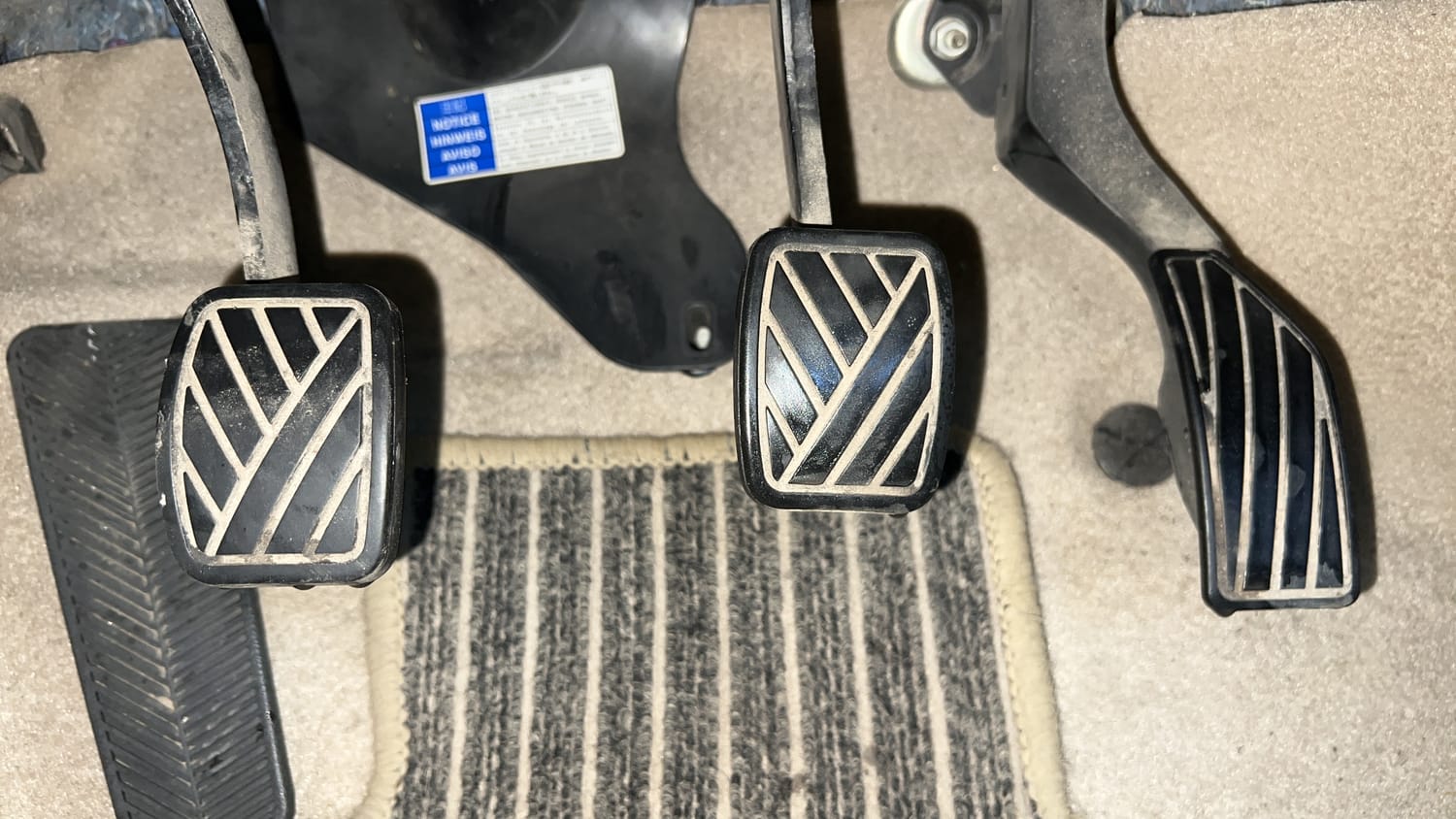 Used 2022 Maruti Suzuki Ciaz Zeta 1.5 Petrol Manual interior PEDALS VIEW