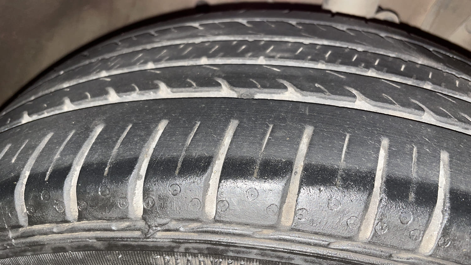 Used 2019 Honda City VX Diesel Diesel Manual tyres RIGHT FRONT TYRE TREAD VIEW