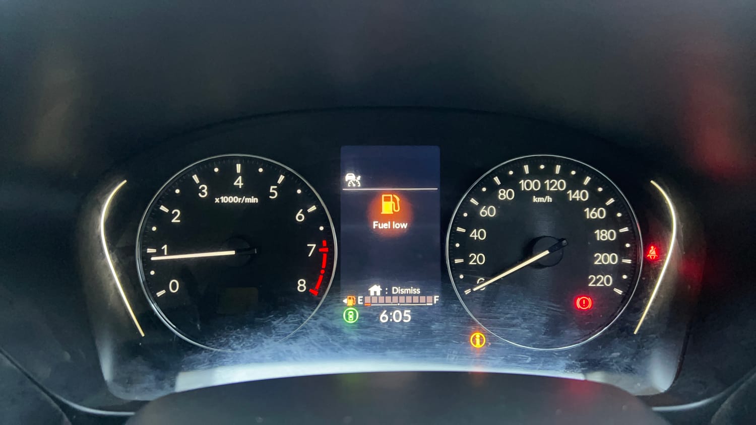 Used 2024 Honda City V Petrol MT Petrol Manual interior CLUSTERMETER VIEW