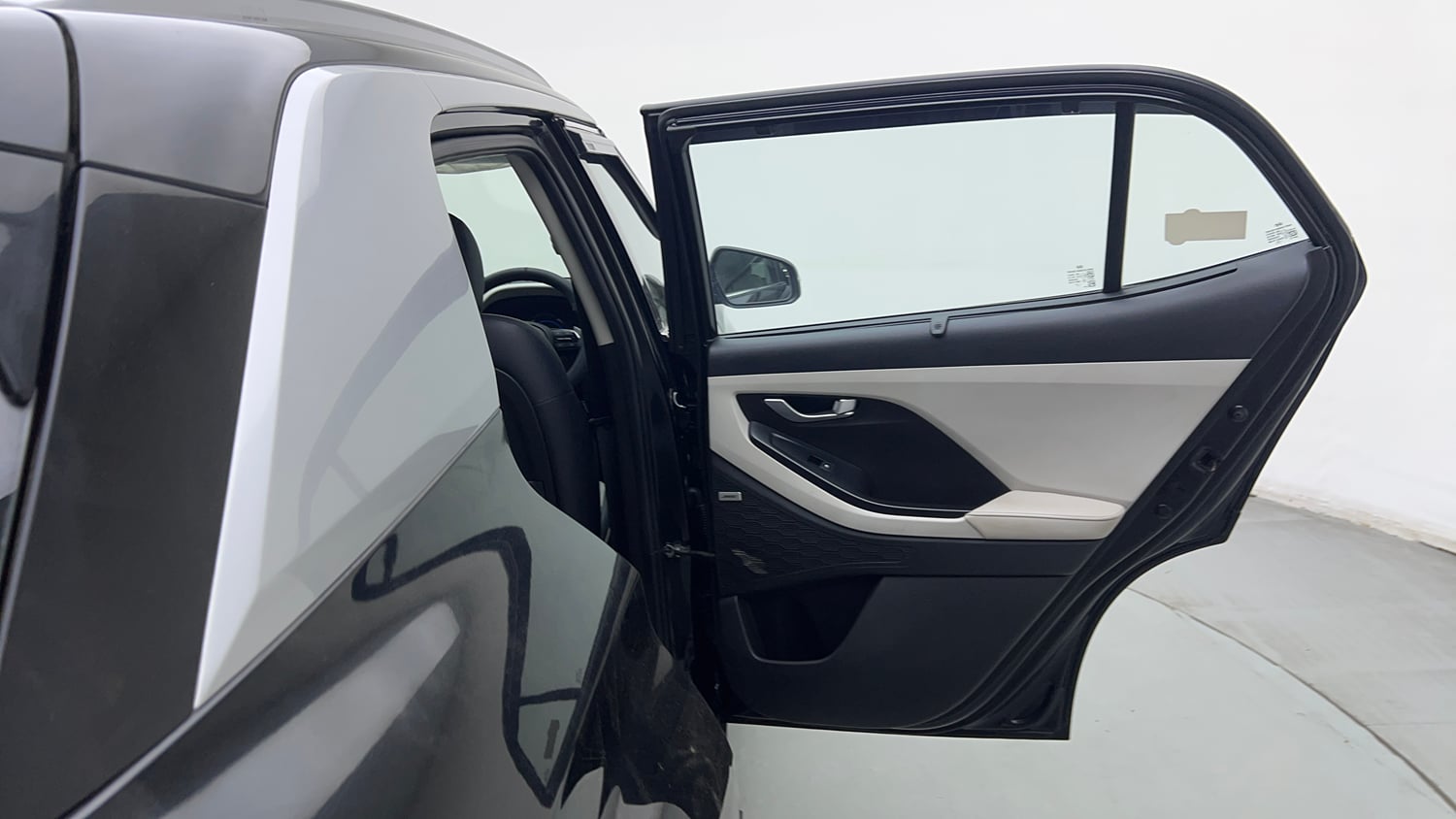 Used 2023 Hyundai Creta SX (O) 1.5 Petrol IVT Petrol Automatic interior RIGHT REAR DOOR OPEN VIEW