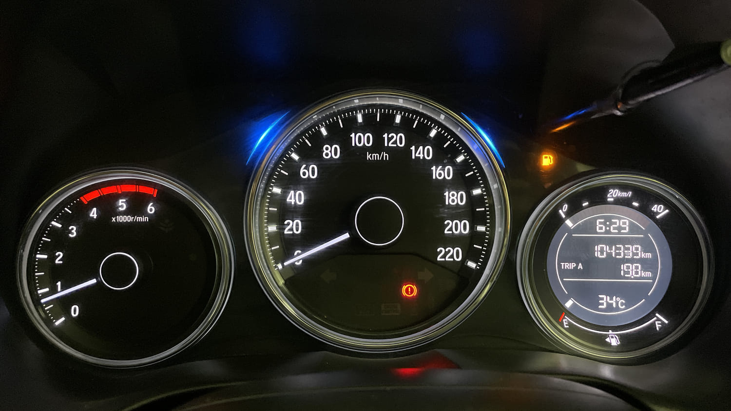 Used 2019 Honda City VX Diesel Diesel Manual interior CLUSTERMETER VIEW