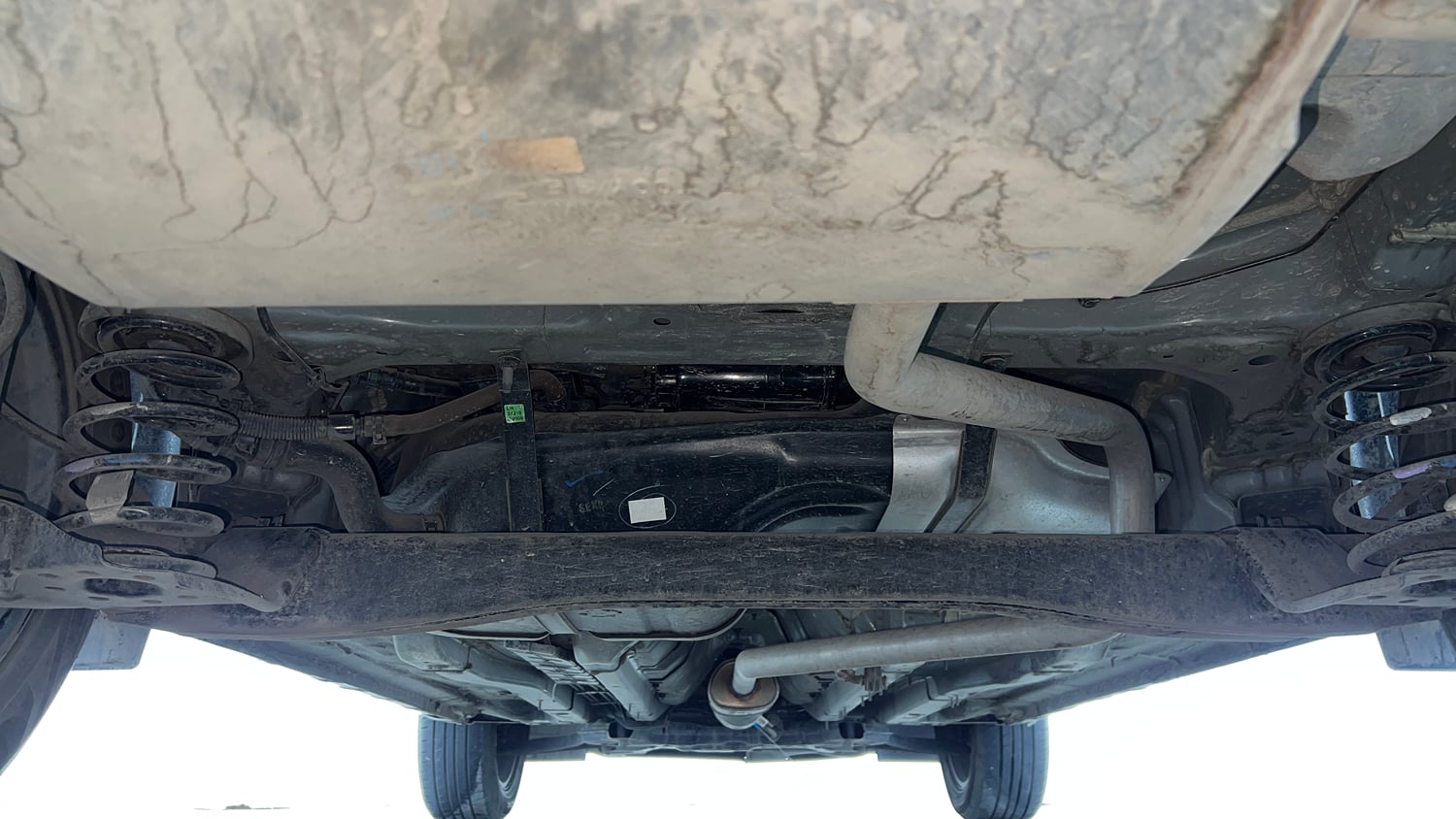 Used 2023 Hyundai Creta SX (O) 1.5 Petrol IVT Petrol Automatic extra REAR UNDERBODY VIEW (TAKEN FROM REAR)