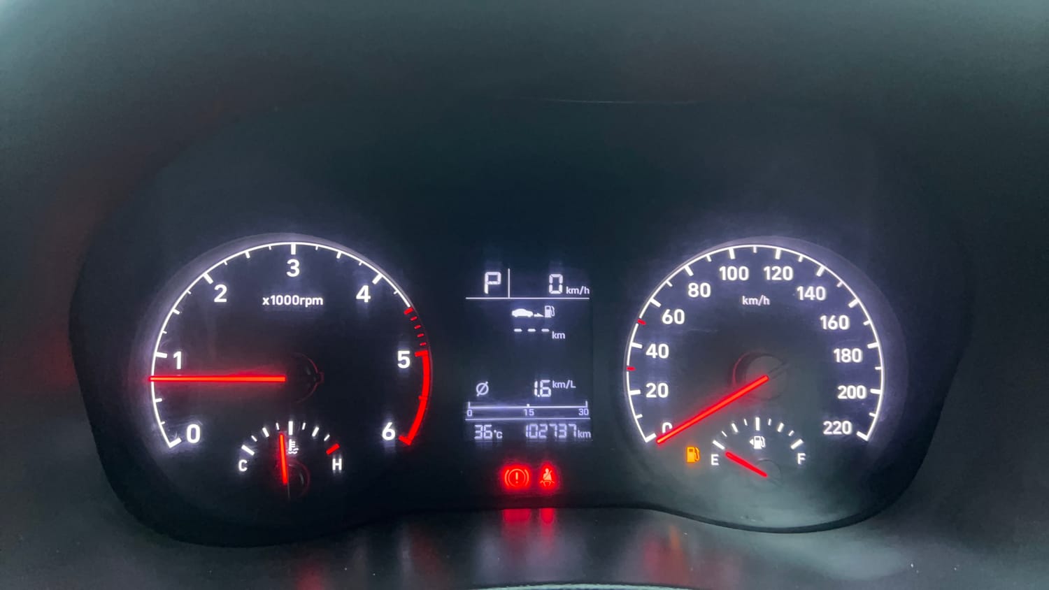 Used 2018 Hyundai Verna SX Plus 1.6 CRDi AT Diesel Automatic interior CLUSTERMETER VIEW
