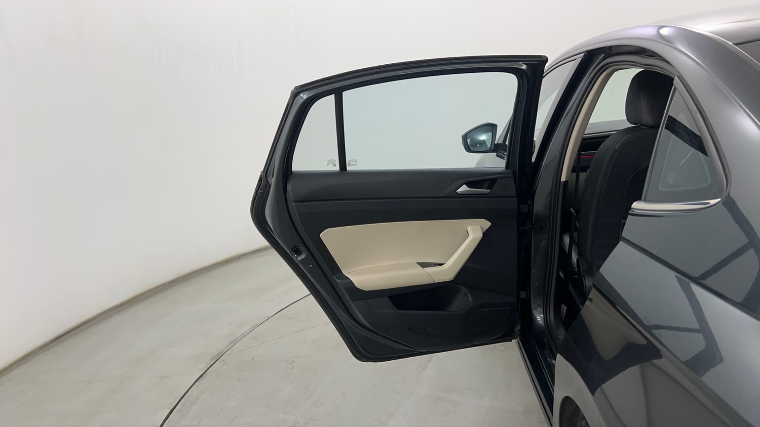 Used 2022 Volkswagen Virtus GT Plus 1.5 TSI EVO DSG Petrol Automatic interior LEFT REAR DOOR OPEN VIEW