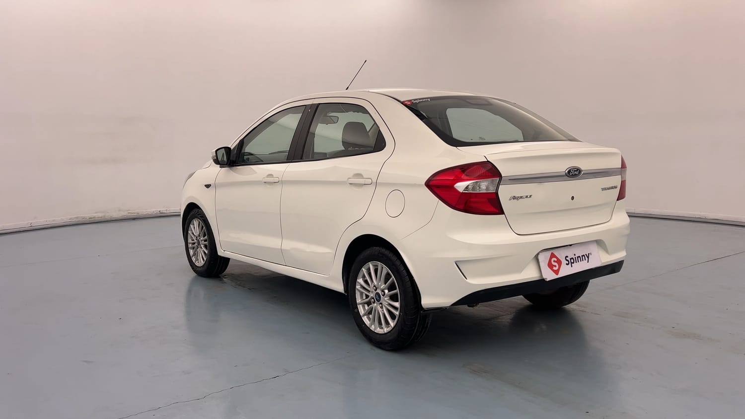 Used 2020 Ford Figo Aspire Titanium 1.2 Ti-VCT Petrol Manual exterior LEFT REAR CORNER VIEW