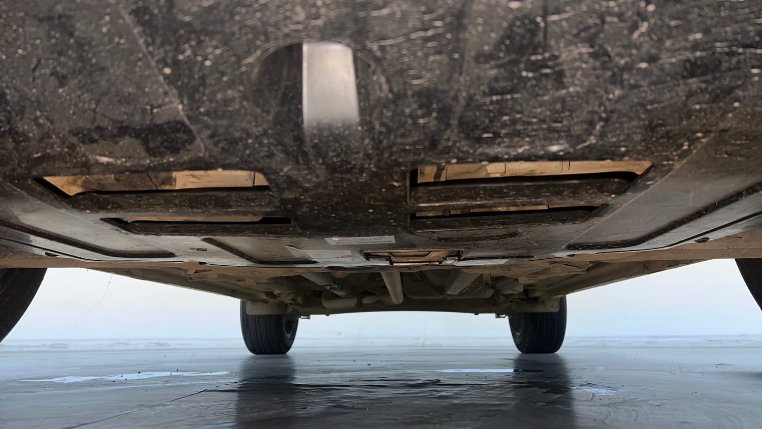 Used 2018 Hyundai Creta SX 1.6 CRDi Diesel Manual extra FRONT LEFT UNDERBODY VIEW