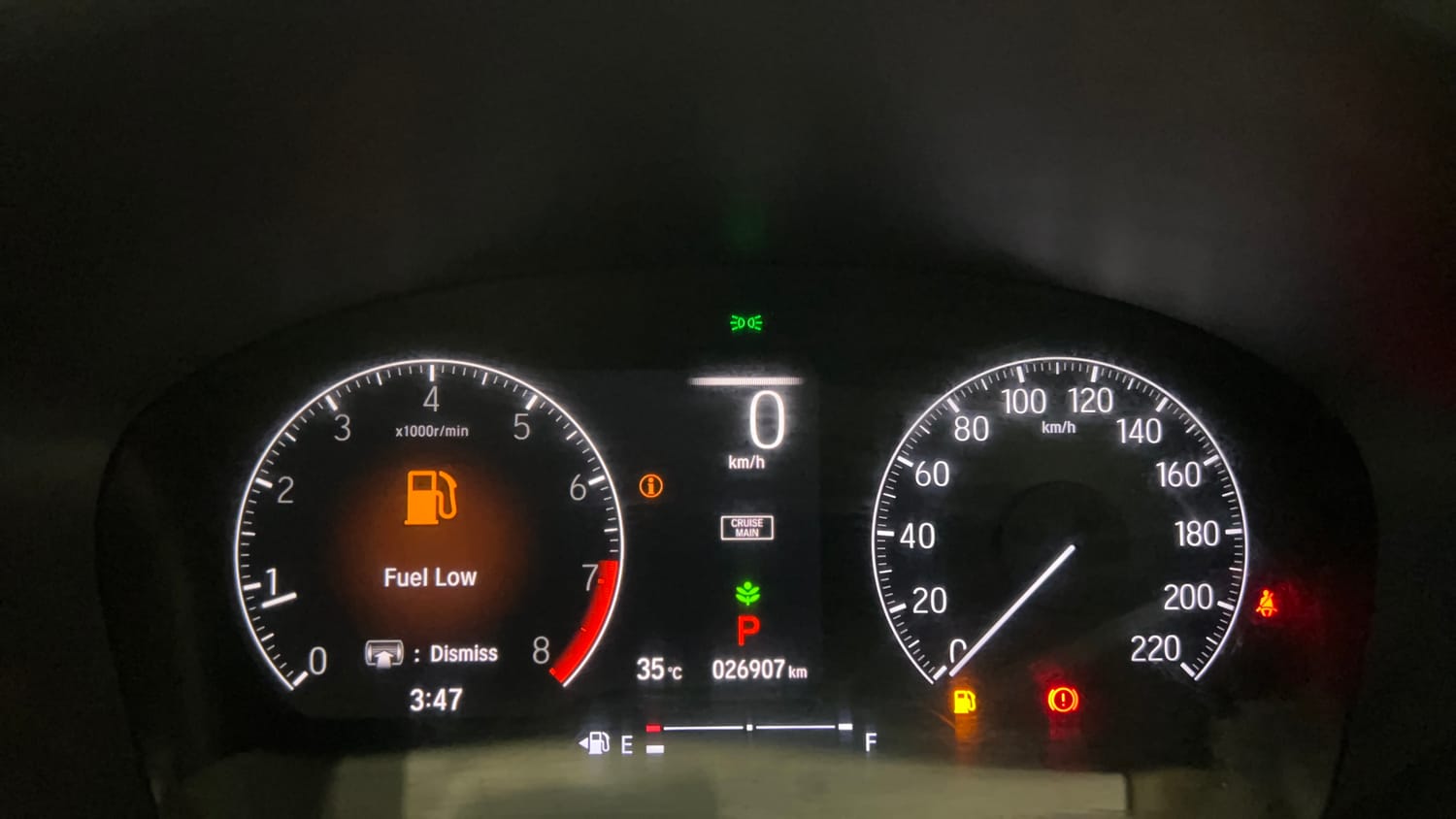 Used 2021 Honda City VX CVT Petrol Petrol Automatic interior CLUSTERMETER VIEW