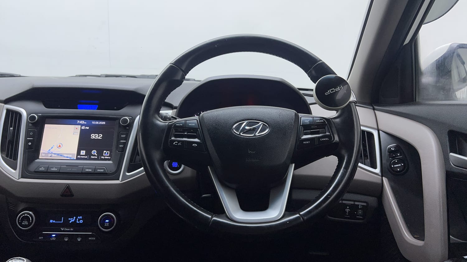Used 2018 Hyundai Creta SX 1.6 CRDi Diesel Manual interior STEERING VIEW