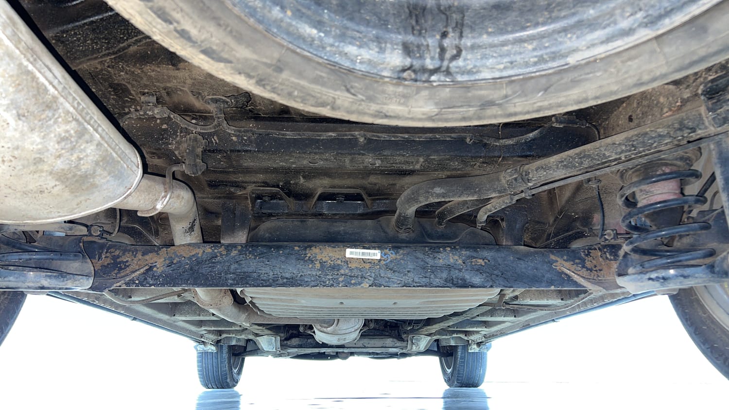 Used 2019 MG Motors Hector Sharp 2.0 Diesel Diesel Manual extra REAR UNDERBODY VIEW (TAKEN FROM REAR)