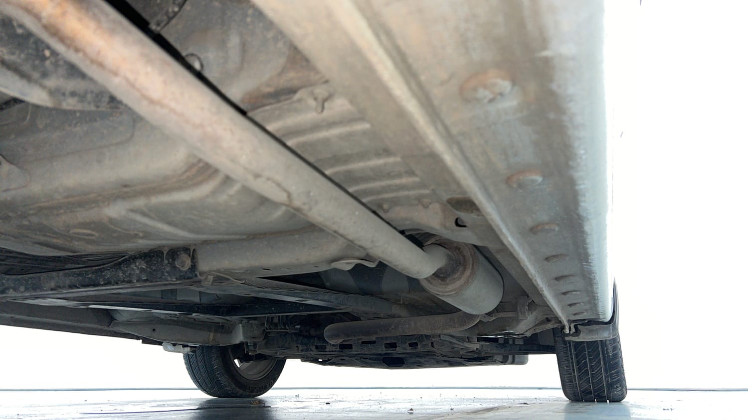 Used 2021 Honda City VX CVT Petrol Petrol Automatic extra REAR RIGHT UNDERBODY VIEW