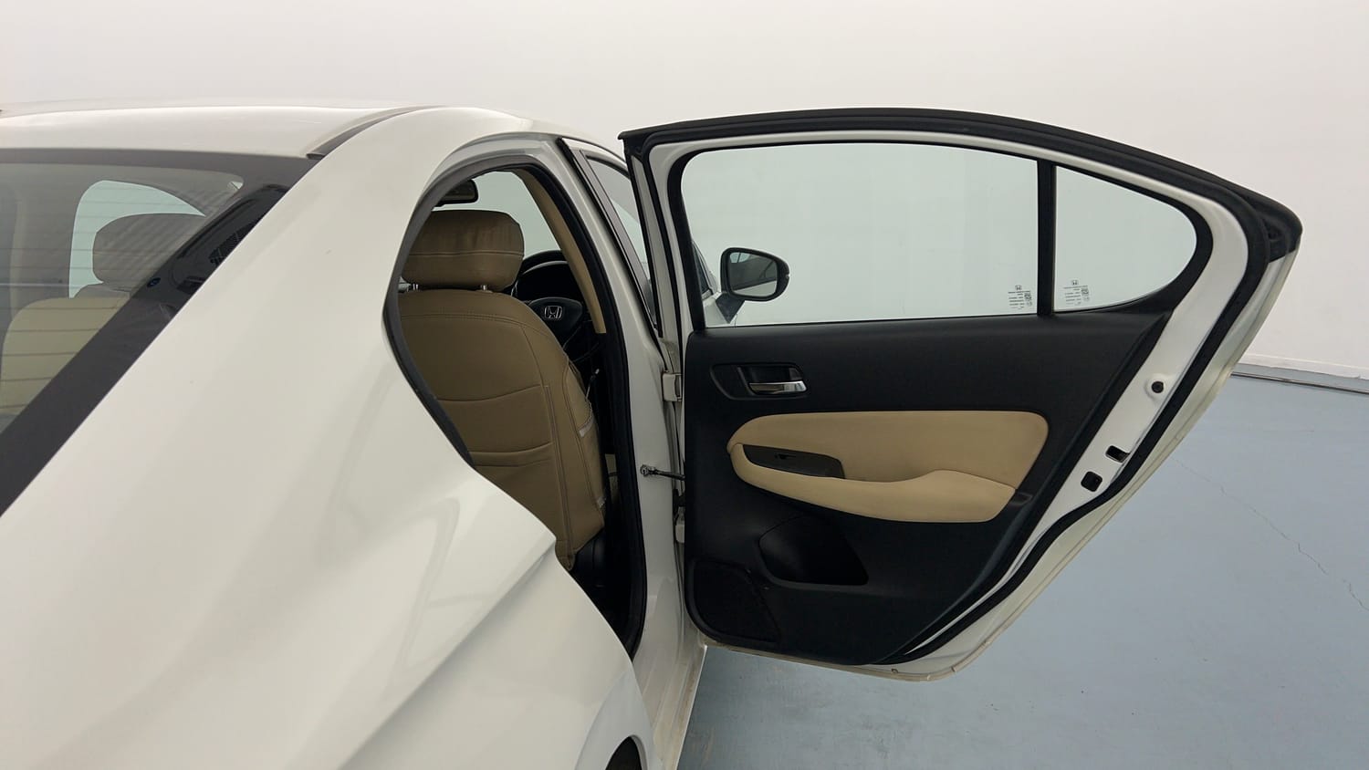 Used 2021 Honda City VX CVT Petrol Petrol Automatic interior RIGHT REAR DOOR OPEN VIEW