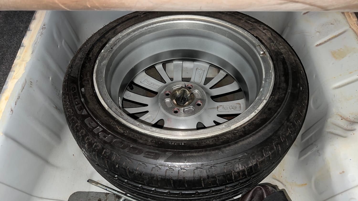 Used 2021 Honda City VX CVT Petrol Petrol Automatic tyres SPARE TYRE VIEW