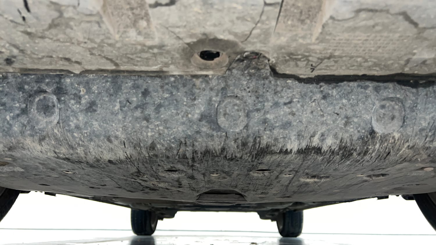 Used 2021 Honda City VX CVT Petrol Petrol Automatic extra FRONT LEFT UNDERBODY VIEW