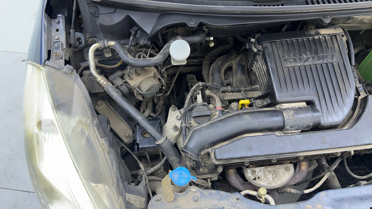 Used 2016 Maruti Suzuki Ertiga VXI Petrol Manual engine ENGINE RIGHT SIDE VIEW