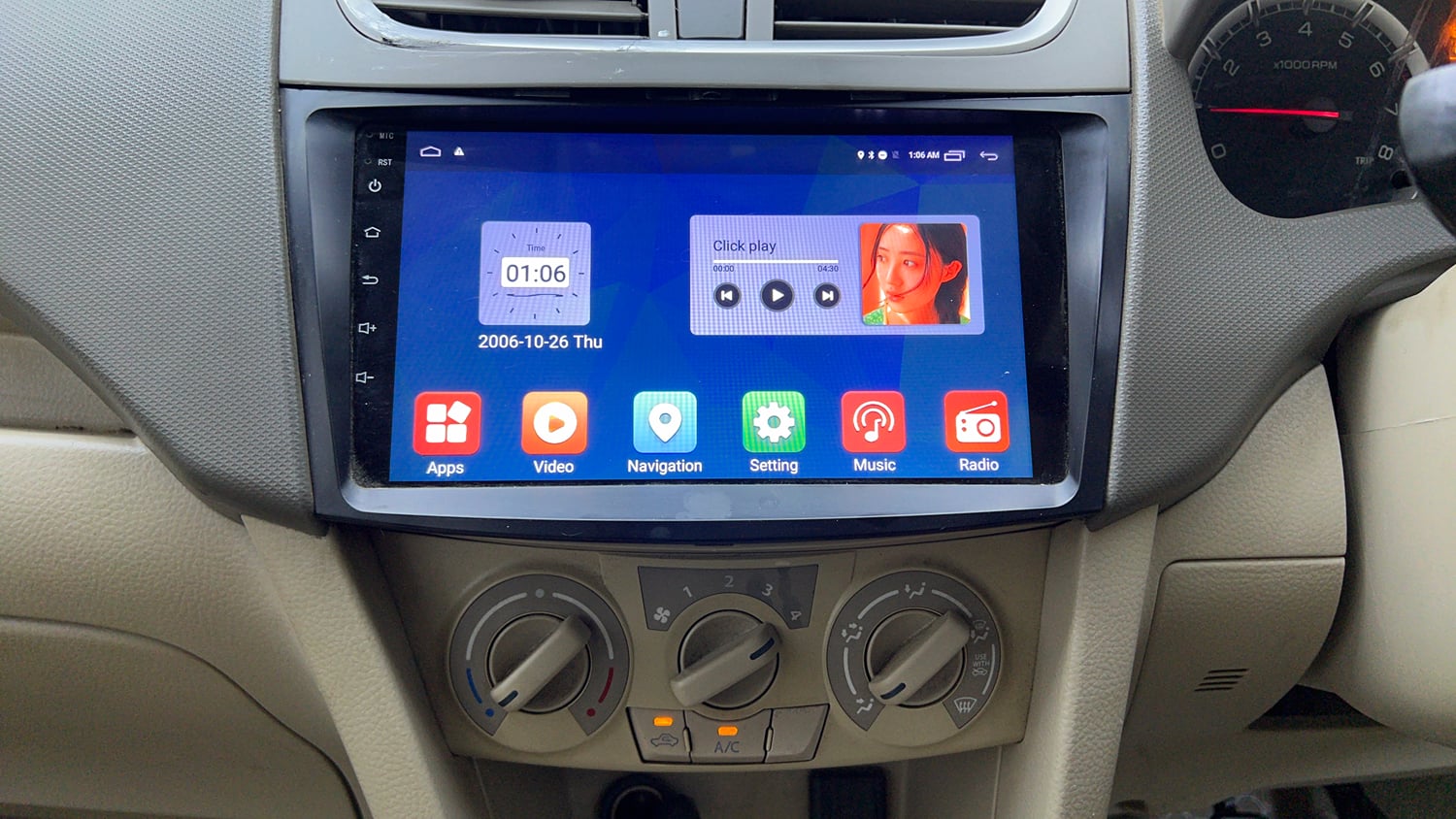 Used 2016 Maruti Suzuki Ertiga VXI Petrol Manual interior MUSIC SYSTEM & AC CONTROL VIEW