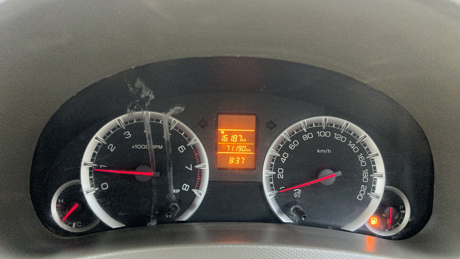 Used 2016 Maruti Suzuki Ertiga VXI Petrol Manual interior CLUSTERMETER VIEW