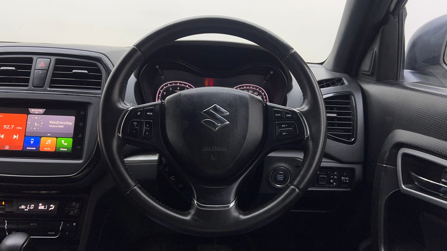 Used 2020 Maruti Suzuki Vitara Brezza ZXi Plus AT SHVS Petrol Automatic interior STEERING VIEW