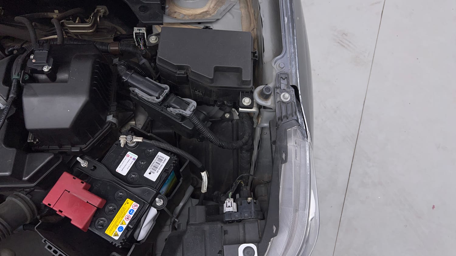 Used 2023 Honda Amaze VX 1.2 Petrol CVT Petrol Automatic engine ENGINE LEFT SIDE VIEW
