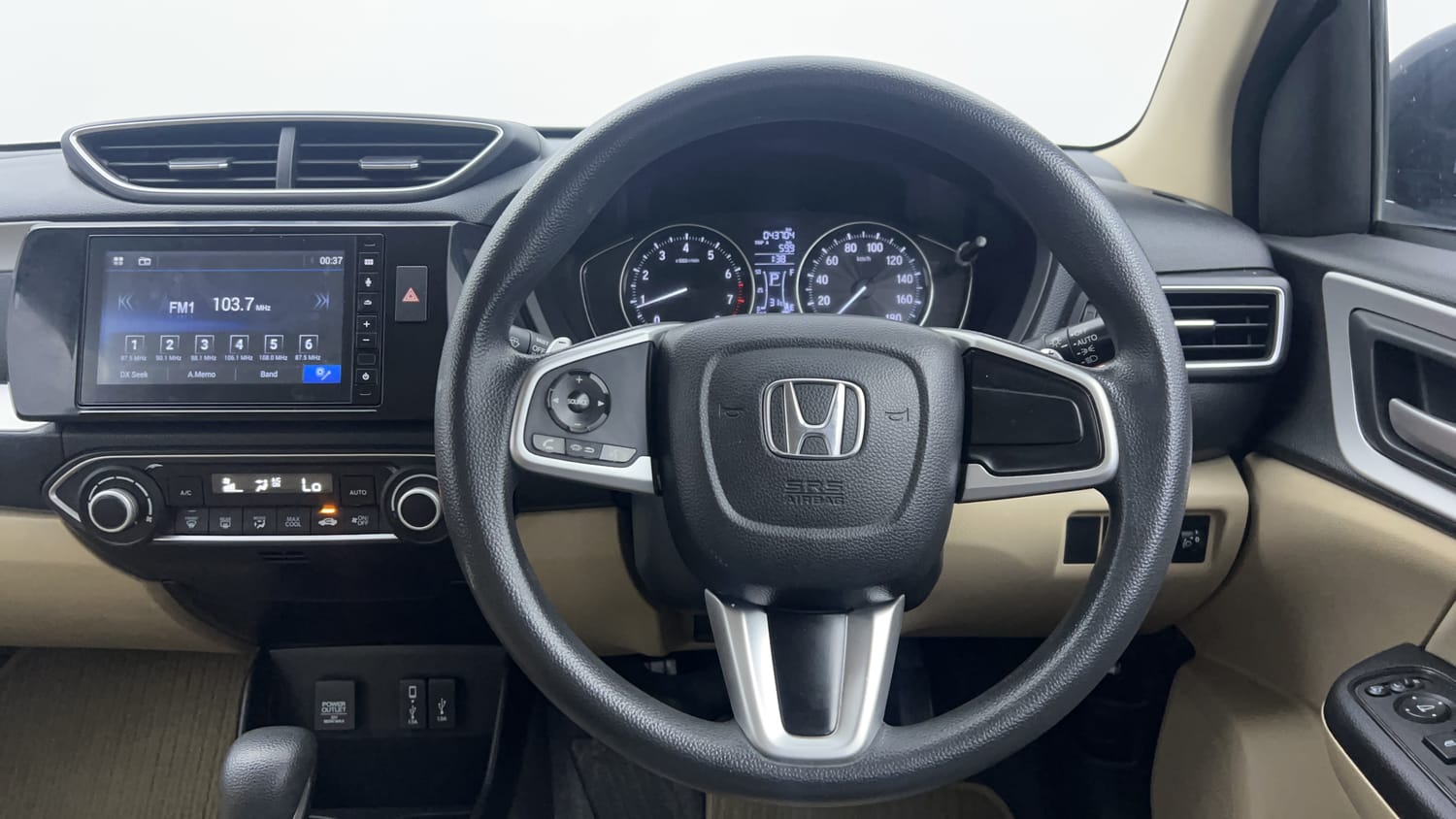 Used 2023 Honda Amaze VX 1.2 Petrol CVT Petrol Automatic interior STEERING VIEW