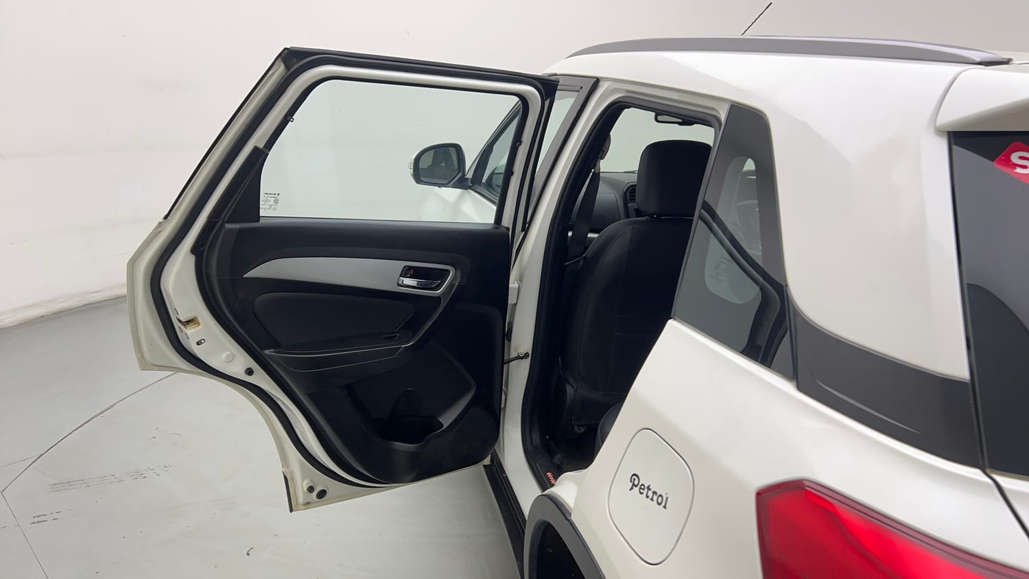 Used 2020 Maruti Suzuki Vitara Brezza ZXi Plus AT SHVS Petrol Automatic interior LEFT REAR DOOR OPEN VIEW