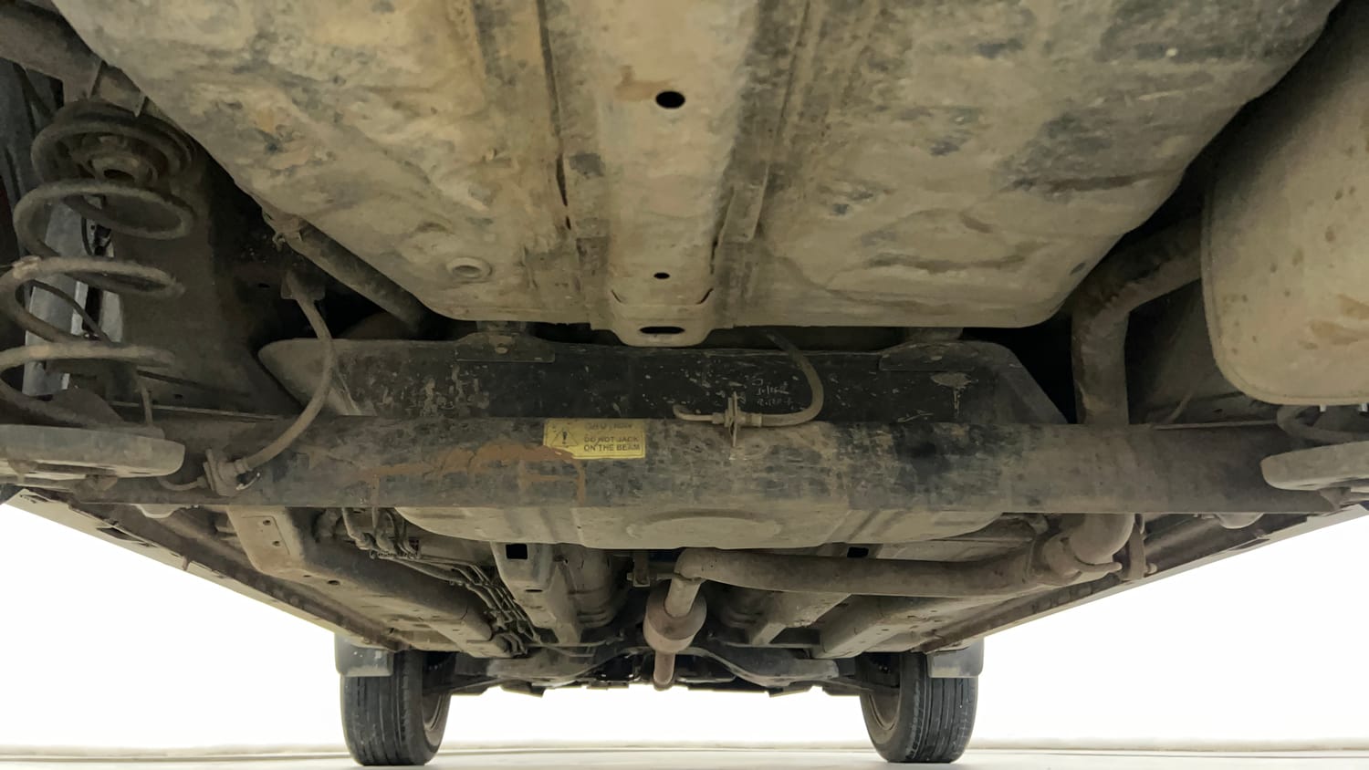 Used 2023 Tata Nexon XZ Plus LUX Petrol Manual extra REAR UNDERBODY VIEW (TAKEN FROM REAR)