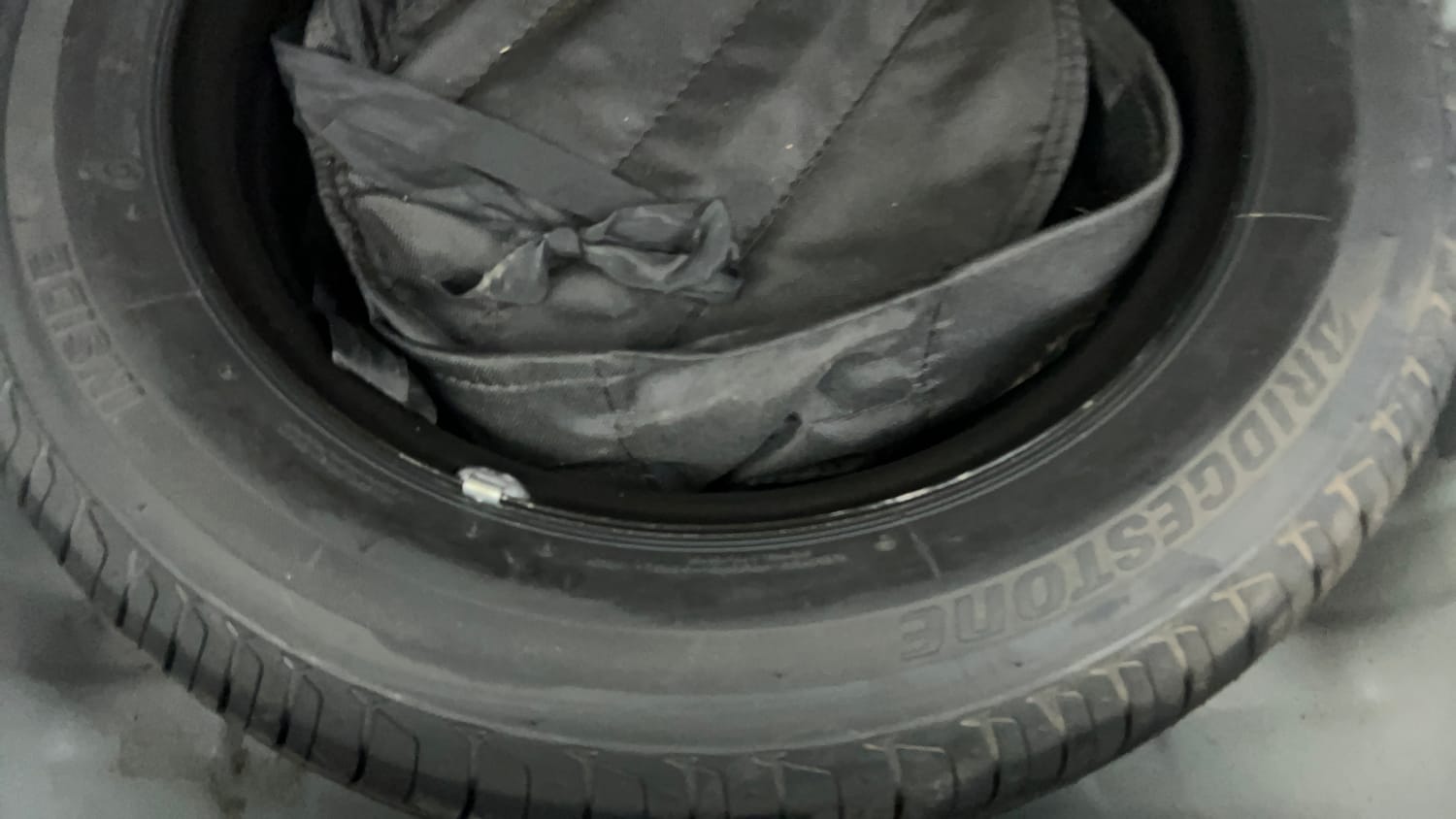 Used 2023 Tata Nexon XZ Plus LUX Petrol Manual tyres SPARE TYRE VIEW