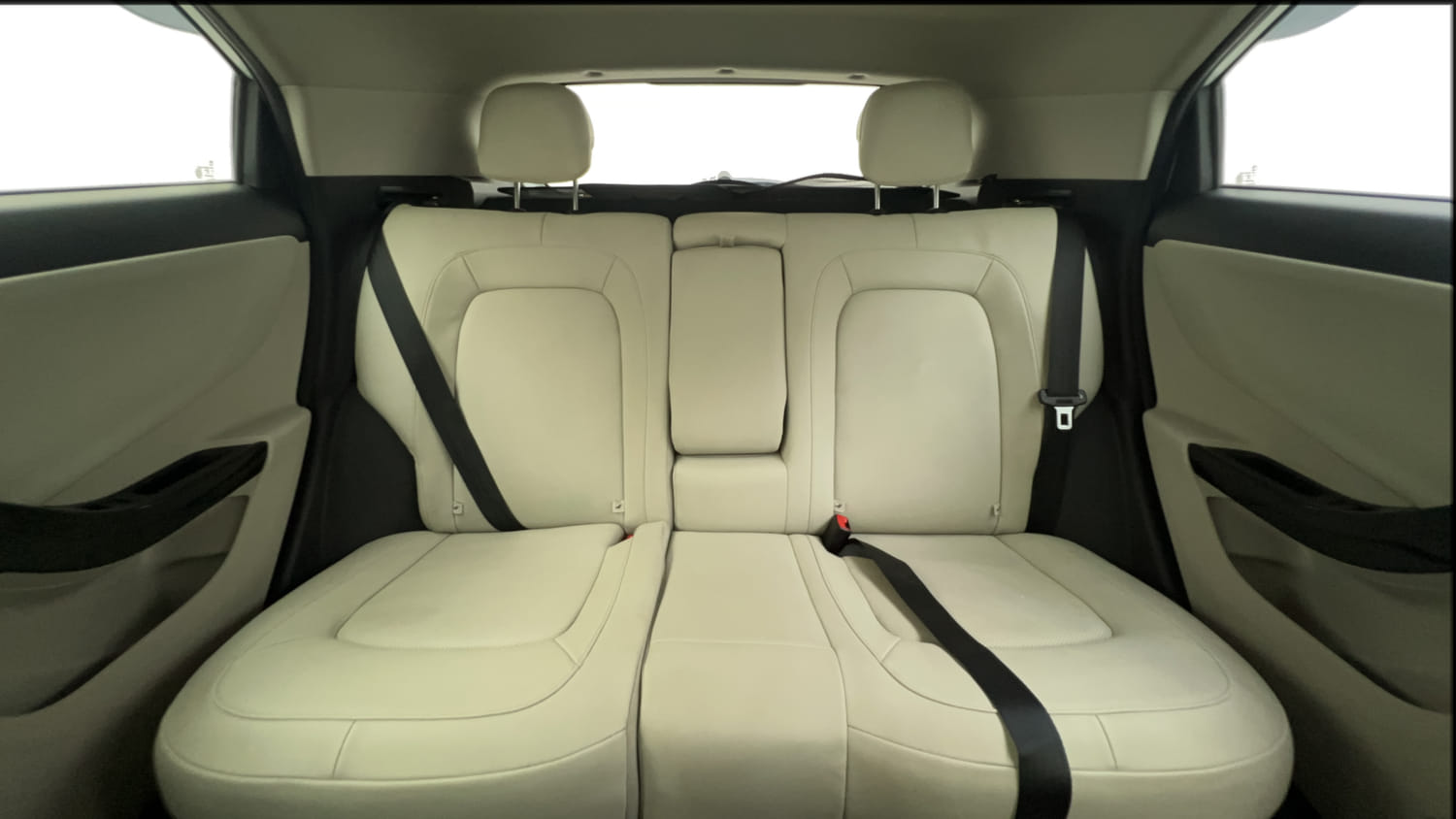 Used 2023 Tata Nexon XZ Plus LUX Petrol Manual interior REAR SEAT CONDITION VIEW